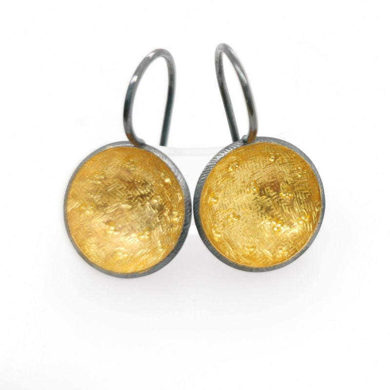 ShannonMaureenJewelry cup of gold earring, gold & silver earrings Cup of Gold Earrings