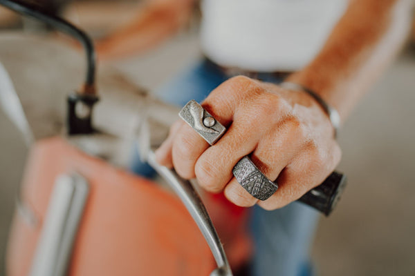 ShannonMaureenJewelry Evil Eye Ring, Sterling Silver Ring Evil Eye Signet Ring
