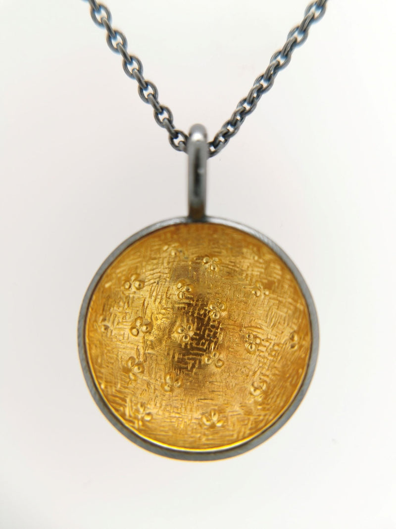 ShannonMaureenJewelry Golden Pendant, cup of gold pendant Cup Of Gold Pendant