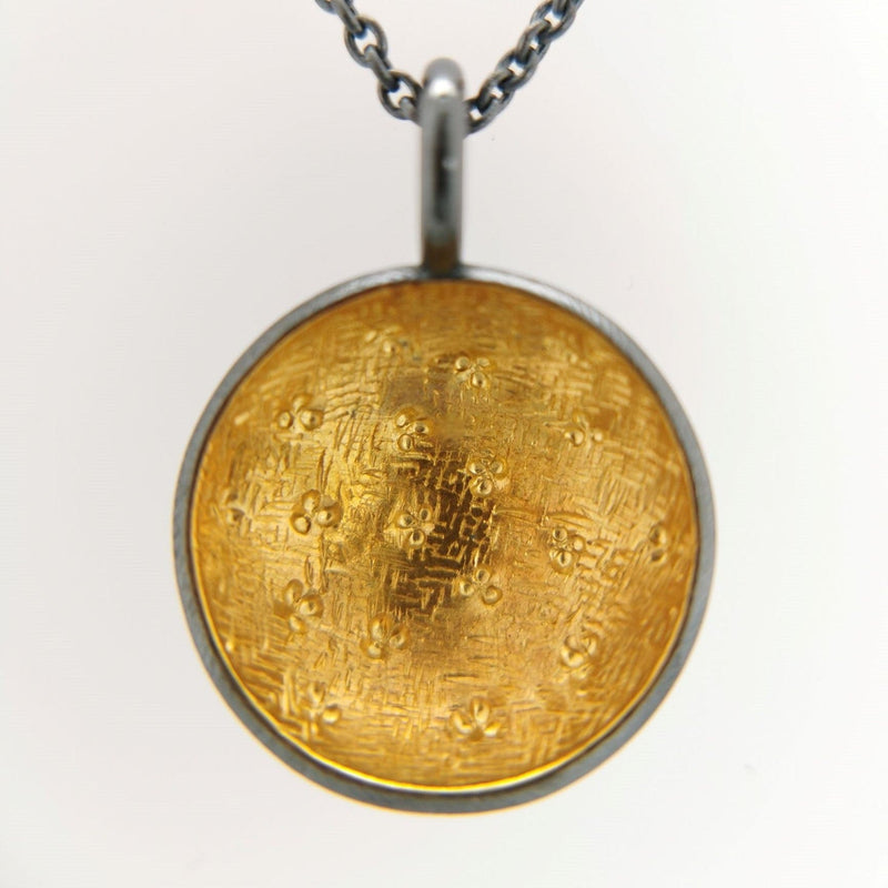 ShannonMaureenJewelry Golden Pendant, cup of gold pendant Cup Of Gold Pendant