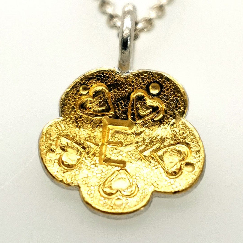 ShannonMaureenJewelry Golden Pendant Personalized Mini Golden Flower Pendant
