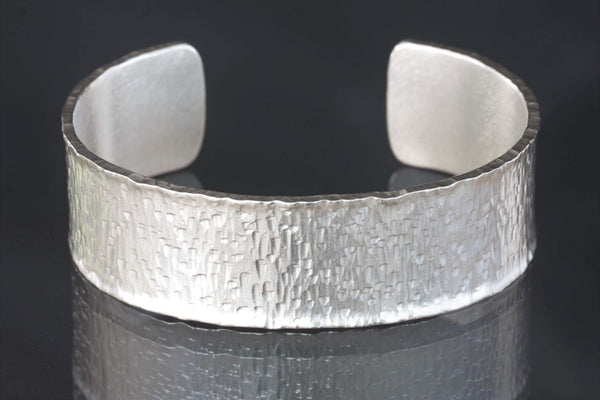 ShannonMaureenJewelry sterling silver cuff Bark Cuff