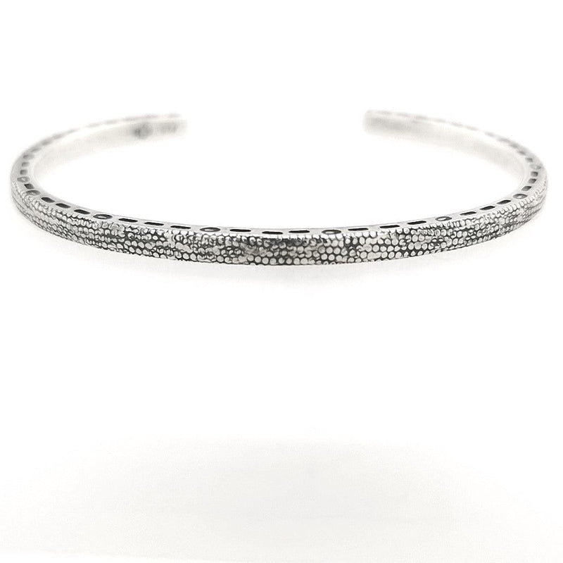 ShannonMaureenJewelry sterling silver cuff, snakeskin cuff Snakeskin Thin Cuff