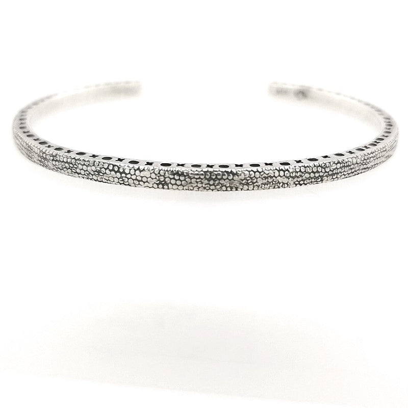 ShannonMaureenJewelry sterling silver cuff, snakeskin cuff Snakeskin Thin Cuff