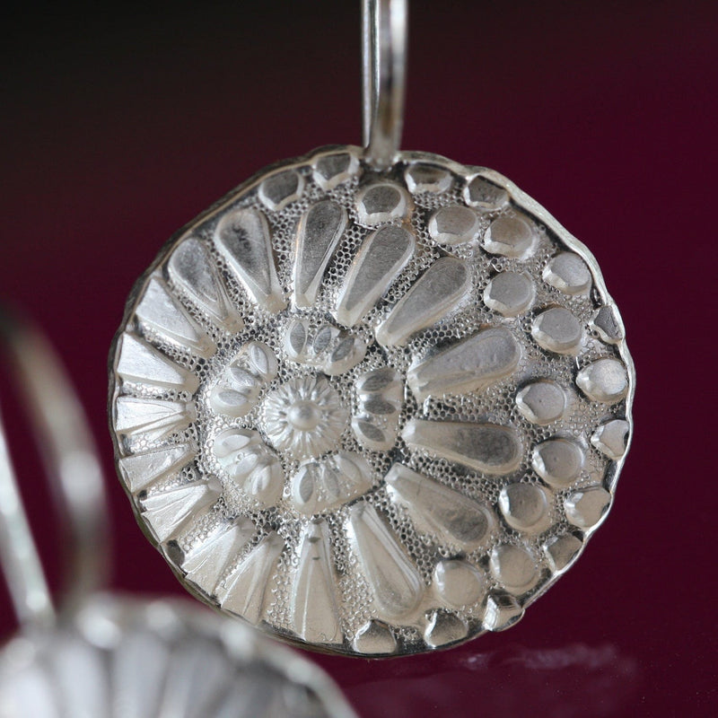 ShannonMaureenJewelry sterling silver earring, chrysanthemum earring Chrysanthemum Earrings