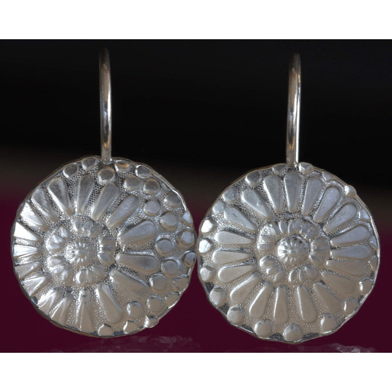 ShannonMaureenJewelry sterling silver earring, chrysanthemum earring Chrysanthemum Earrings