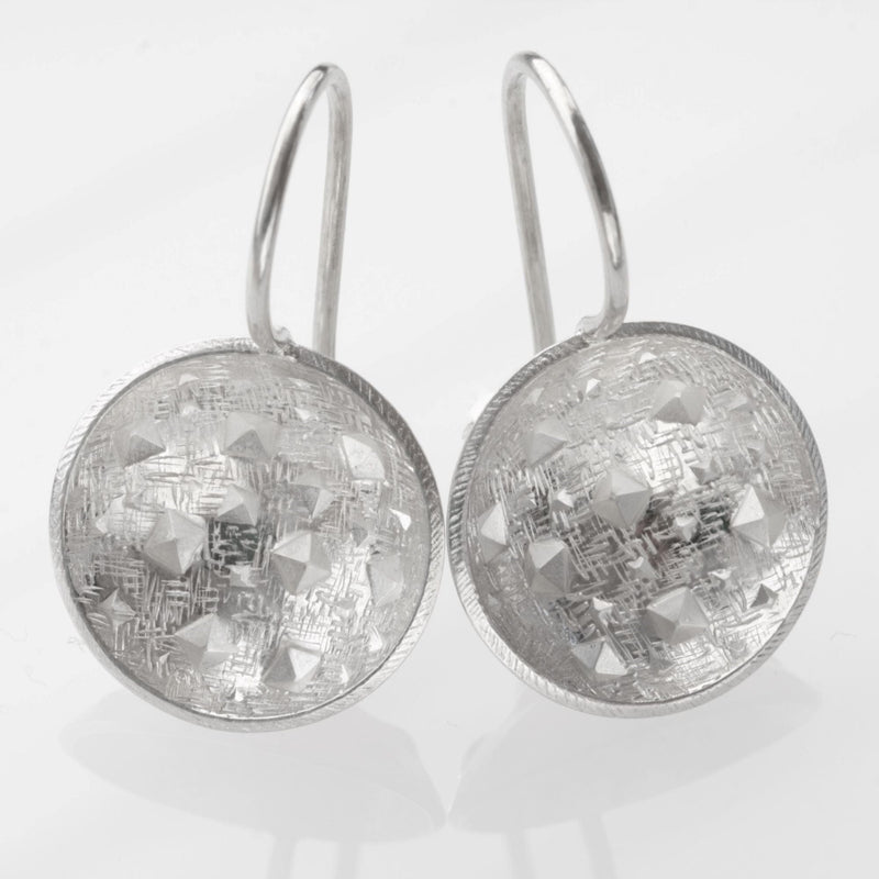 ShannonMaureenJewelry sterling silver earring, cup of diamonds collection Cup of Diamonds Earrings