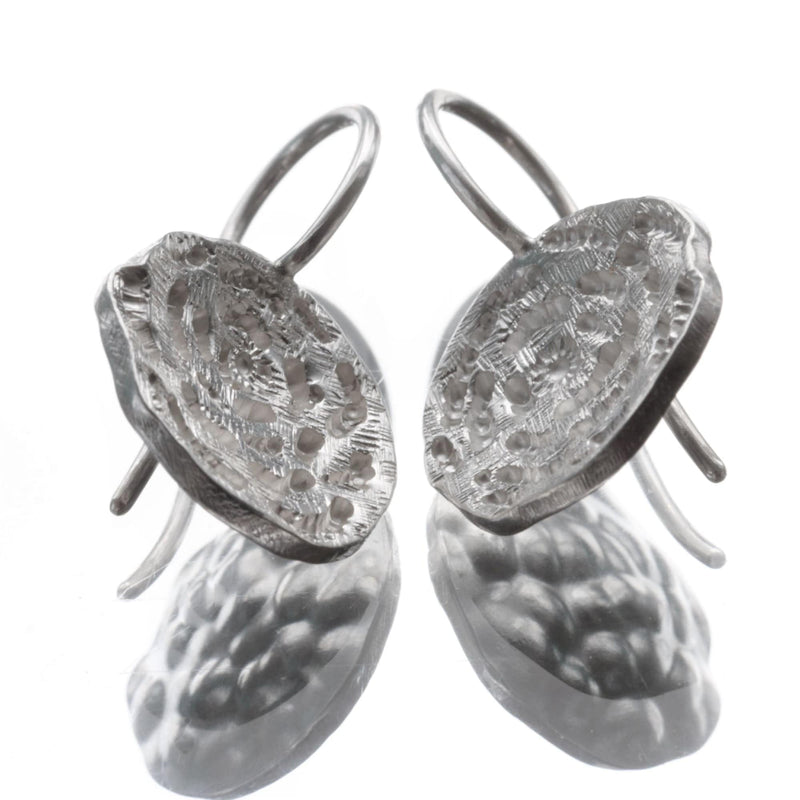 Wood slice hotsell earrings
