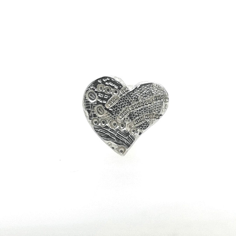 ShannonMaureenJewelry sterling silver earrings, rainbow heart earrings Rainbow Heart Posts