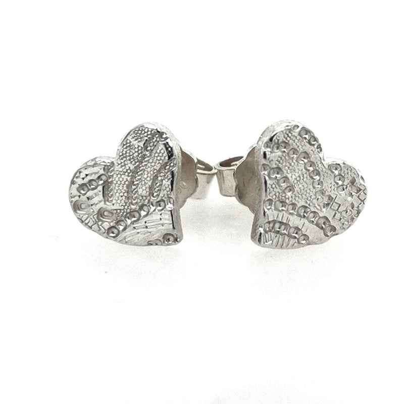 ShannonMaureenJewelry sterling silver earrings, rainbow heart earrings Rainbow Heart Posts