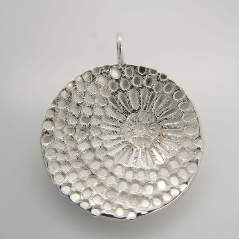ShannonMaureenJewelry Sterling silver pendant, Chrysanthemum Pendant Chrysanthemum Pendant