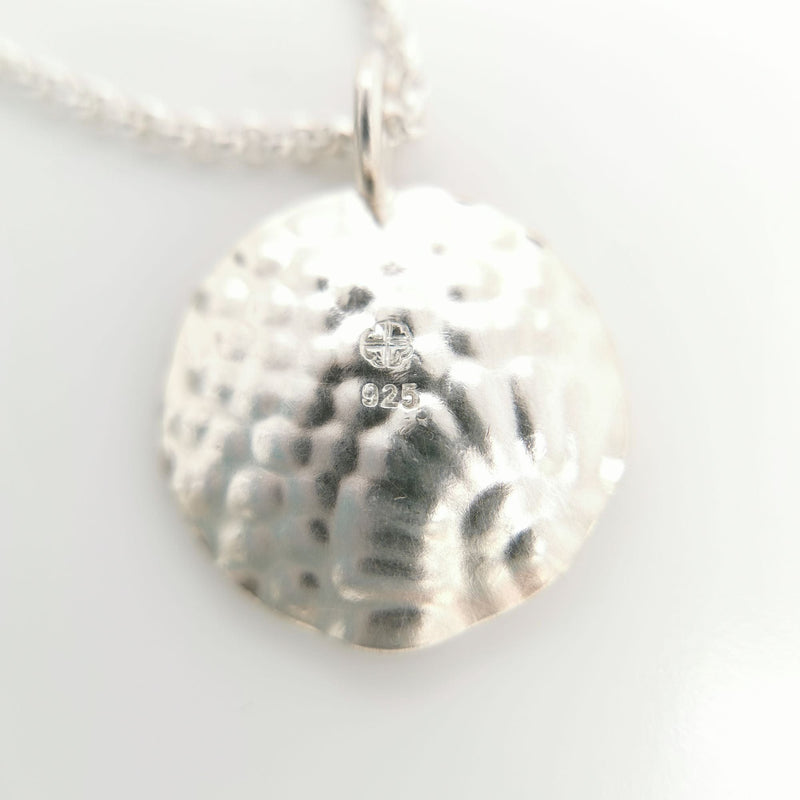 ShannonMaureenJewelry Sterling silver pendant, Chrysanthemum Pendant Chrysanthemum Pendant Offset