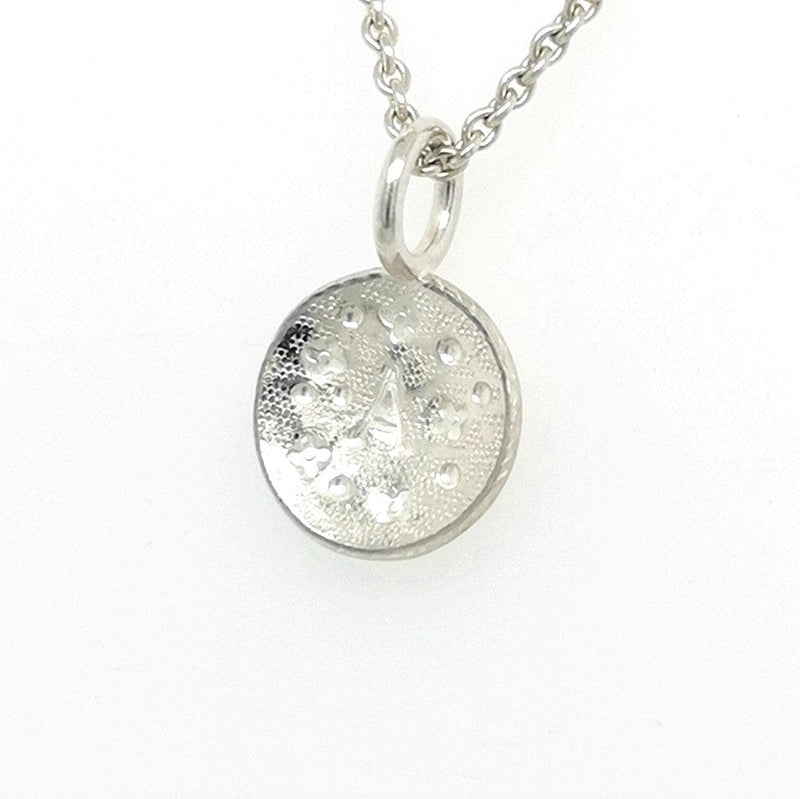 ShannonMaureenJewelry Sterling Silver Pendant, Dish Personalized Mini Dish Pendant: Decorative