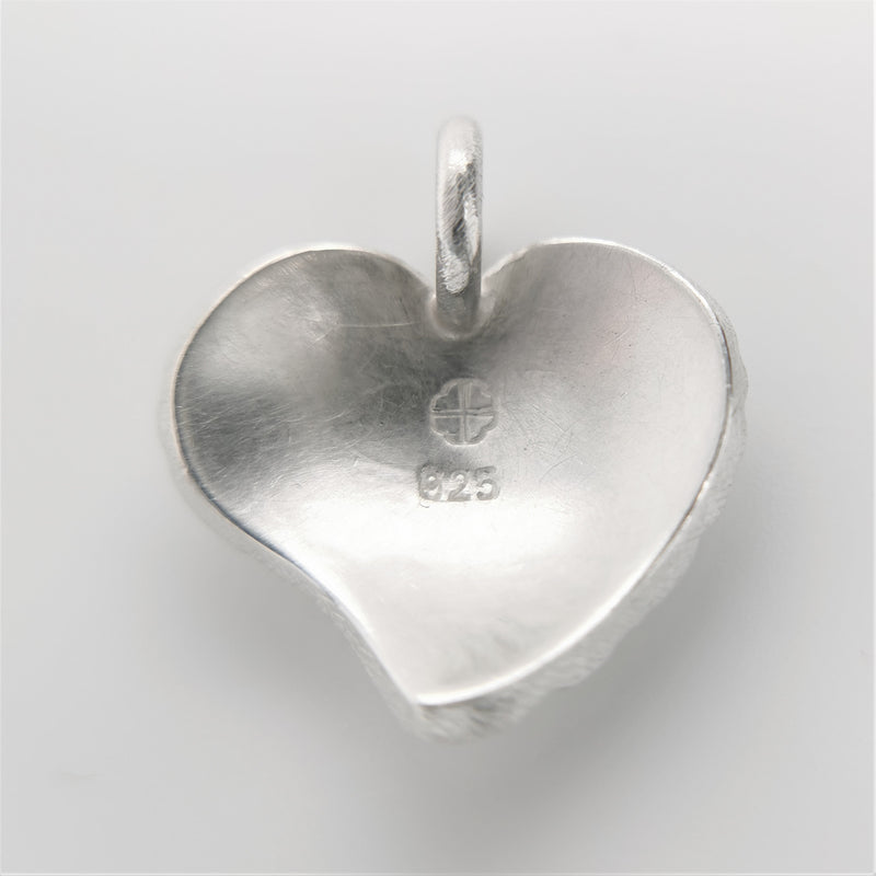 ShannonMaureenJewelry Sterling Silver Pendant, Rainbow Heart Pendant Rainbow Heart Pendant