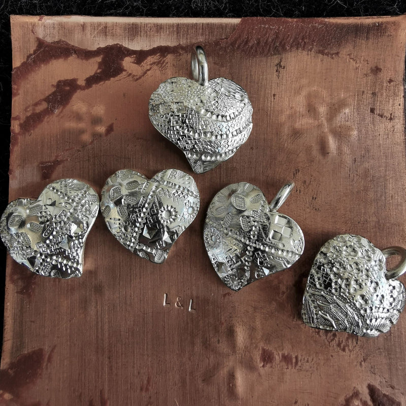 ShannonMaureenJewelry Sterling Silver Pendant, Sunflower Pendant Sunflower Heart Pendant