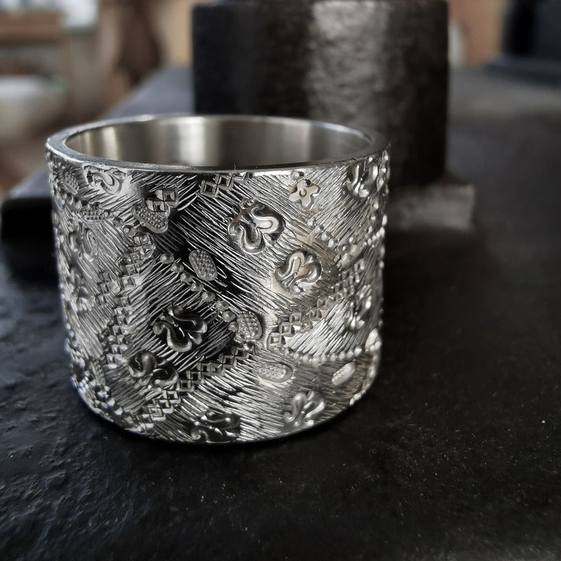 ShannonMaureenJewelry sterling silver ring, fleur de lys ring Fleur de Lys Ring