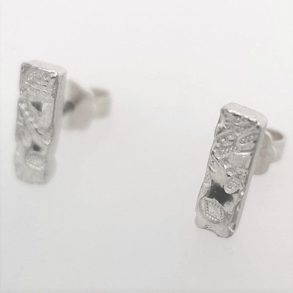 ShannonMaureenJewelry Sterling Silver Stud Earring, Sunflower Stud Sunflower Bar Posts