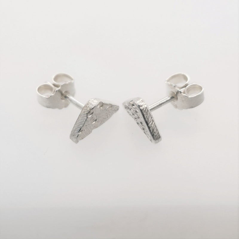 ShannonMaureenJewelry sterling silver stud, rainbow earrings Mini Rainbow Triangle Posts