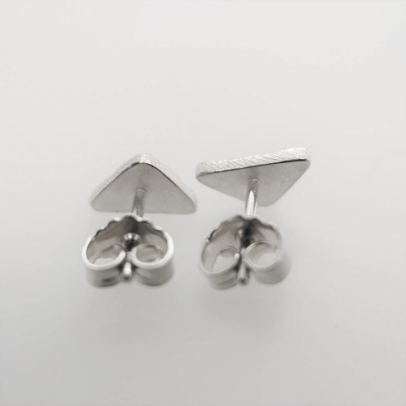 ShannonMaureenJewelry sterling silver stud, rainbow earrings Mini Rainbow Triangle Posts